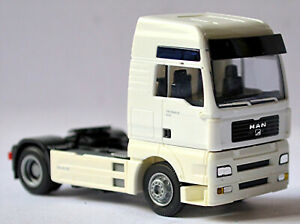 【送料無料】模型車 モデルカー マンセミトレーラートターman tg a xxl 460 a xxl 2 axle semitrailer tractor 200007 white 187 awm 713951