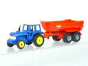 【送料無料】模型車 モデルカー クランプフォードトレックトターパイプトレーラーford tw 38 trek tractor with krampe helpe...