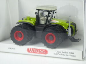 【送料無料】模型車 モデルカー uクラースエクセリオンツインタイヤlub3 wiking 036398 claas xerion 5000 with twin tyres in 187 bnib