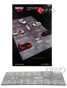 【送料無料】模型車 モデルカー スケールモデルカーパッドタイプアクセサリーparking lot pad type a accessory for 164 scale model cars by tsm mgtac01