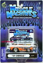 【送料無料】模型車 モデルカー マッスルマシンシェベルナランジャエスカラコンmuscle machines 69 chevelle 0315 naranja escala 164 con