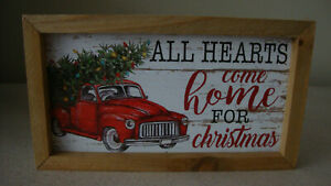 【送料無料】模型車 モデルカー テーブルクリスマスヴィンテージトラック