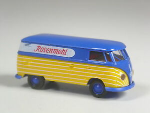 【送料無料】模型車 モデルカー レアブレキナボックスローズパウダーrare brekina vw t1 box roses pow..