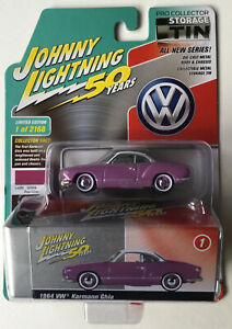 ̵Ϸ ǥ륫 ˡ饤ȥ˥󥰥ץ쥯ǥ󥫥ޥ󥮥˥᥿ܥåjohnny lightning pro collector edition 1964 karmann ghia 50th anniv w metal box