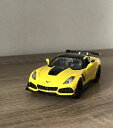 【送料無料】模型車 モデルカー シボレーシェビーコルベットスケールメタルモデルバイモーターマックス2019 chevrolet chevy corvette zr 1 car 139 scale metal model by motormax(3)