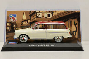 【送料無料】模型車 モデルカー シムカアルタヤボックスsimca p60 ranch 1961 ixo 143 in box for altaya