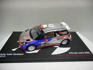 【送料無料】模型車 モデルカー シトロエンラリーイタリアサルデーニャクビカアルタヤcitroen ds3 rrc rally italysardinia 2013 n74r, kubica altaya ixo 143