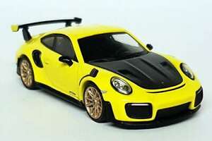 【送料無料】模型車 モデルカー ミニポルシェレーシングイエローmini gt 164 00136l porsche 911 gt2 rs lhd, racing yellow