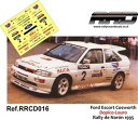 【送料無料】模型車 モデルカー デカールデカールフォードエスコートコスワースドピコスポーツナロンラリーdecaldecals 143 ford escort c...