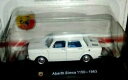 模型車 モデルカー アバルトシムカホワイトブリスターハシェットイタリア143 abarth simca 1150 white 1963 blister hachette italy