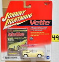 【送料無料】模型車 モデルカー ジョニーライトニングコルベットブランライトニングアベックjohnny lightning 1955 corvette blanc lightning avec