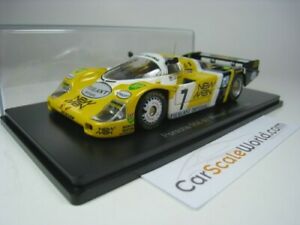 【送料無料】模型車 モデルカー ポルシェリーマンハシェットスパークporsche 956 7 winner 24h lemans 1984 143 hachette spark