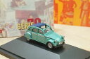 【送料無料】模型車 モデルカー ハーパシリーズシトロエンクラブコンスグリーンherpa 100700 series 70 citroen 2cv 6 club in green alloys as in conf