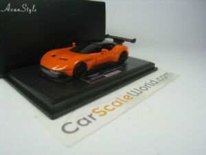 【送料無料】模型車 モデルカー アストンマーティンバルカンフロンティアートオレンジaston martin vulcan 187 frontiart orange