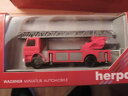 【送料無料】模型車 モデルカー ヘルパメルセデスherpa 863002 mercedes dlk fire brigade neutral bnib 3414...
