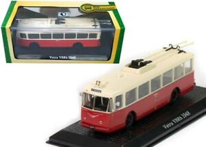 模型車 モデルカー アトラスラングドントロリーバススケールatlas, langdon vbrh trolleybus, year 1948, scale 172, boxed and