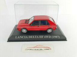 【送料無料】模型車 モデルカー ランチアデルタスケールアルタヤlancia delta hf 4wd 1987 143 scale altaya