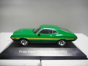 【送料無料】模型車 モデルカー フォードグラントリノスポーツアメリカアルタヤford gran torino sport 1972 american cars altaya ixo 143
