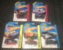 【送料無料】模型車 モデルカー ホットホイールトレジャーハントロットチケネスピードボックスジープhot wheels 14 treasure hunt lot chicane twinduction la fasta speedbox jeep cj 7(3)
