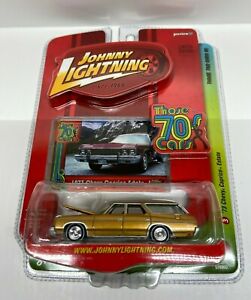 模型車 モデルカー ジョニーライトニングゴールドシェビーカプリスエステートjohnny lightning those 70s cars gold 1973 chevy ca estate