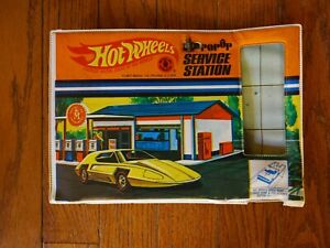 ̵Ϸ ǥ륫 ޥƥۥåȥۥ륵ӥơݥåץå1967 mattel hot wheels pop up service station complete without car nice shape