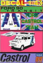 【送料無料】模型車 モデルカー デカールフォードトランジットアシスタンスフォードカストロールチームdecal 143 ford transit assistance ford castrol team 01(3)