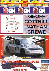 【送料無料】模型車 モデルカー デカールメトロジェフコットリルキツツキラリー