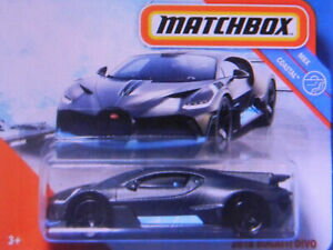 模型車 モデルカー マッチボックスブランドケースブガッティディーボショートカードmatchbox brand 2020 x case ´18 bugatti divo, short card