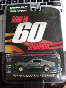 【送料無料】模型車 モデルカー グリーンライトハリウッドゴーンインフォードマスタングエレノアgreenlight hollywood gone in 60 seconds 1967 ford mustang eleanor
