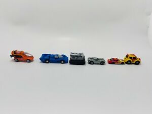 【送料無料】模型車 モデルカー ハズブロマイクロマシントランスロットタカラlot of 5 hasbro micro machines and 1 mini transformer from takara 1988