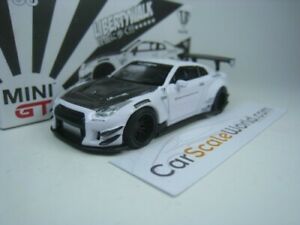 【送料無料】模型車 モデルカー ワークスタイプリアウイングミニホワイトlb works nissan gtr r35 type 2 rear wing ver 3 lhd 164 gt mini white