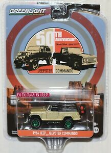 【送料無料】模型車 モデルカー ルスヴェルデアニヴェルサリオコルジープスターコマンドーヴェルデマキナコンluz verde aniversario coll 1966 jeep jeepster commando verde maquina con