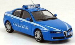 【送料無料】模型車 モデルカー ポッチャアルファロメオpolicja alfa romeo 159 2006 143