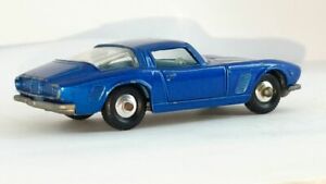 【送料無料】模型車 モデルカー マッチボックスレスニーイギリスiso grifo ~ matchbox lesney ~ 14 d ~ made in england in 1968