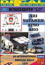 【送料無料】模型車 モデルカー デカールフォードエスコートアリバタネンスウェーデンdecal ford escort rs 1800 mk2 ari vatan...