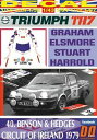 【送料無料】模型車 モデルカー デカールトライアンフアイルランドdecal triumph tr7 v8 gelsmore cof ireland 1979 d...
