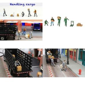 【送料無料】模型車 モデルカー セットスケールモデルガソリンスタンドキャターアクセサリー1set 164 s..