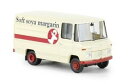 【送料無料】模型車 モデルカー ブレキナメルセデスボックスマーガリンbrekina mercedes 36845 187 l 406 d box soya margarin