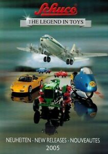 【送料無料】模型車 モデルカー シューコカタログリリースページフルカラーschuco the legend in toys catalogue releases 2005 39 pages full colour