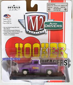 模型車 モデルカー マシンオートドライバーフッカーヘッダーフォードキャミオンチェイスm2 machines autodrivers hooker headers 1956 ford f100 camion r52 chase w