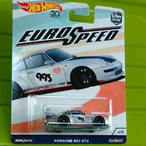 【送料無料】模型車 モデルカー ホットホイールユーロスピードポルシェシルバーボンネットカーボンhot ..