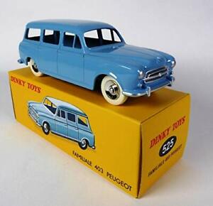 模型車 モデルカー ディンキープジョーアトラスdinky toys 525peugeot 403 familiale, light blue 143 atlas 5720cmc046