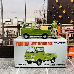 ̵Ϸ ǥ륫 ȥޥƥåȥߥߥƥåɥơޥĥݡ֥ץ󥰥꡼tomytec tomica limited vintage 164 mazda porter cab one side open green lv185a