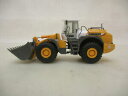 【送料無料】模型車 モデルカー ヘルパホイールローダーリーバーx14897 herpa 187 wheel loader liebherr 580 vgc,