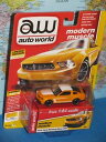 【送料無料】模型車 モデルカー オートワールドモダンマッスルフォードマスタングボスブランドレアaw auto world modern muscle 2012 ...