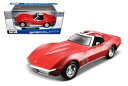 yz͌^ fJ[ Rxbg}CXgCbhcorvette 1970 special edition maisto 124 in red