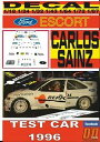 【送料無料】模型車 モデルカー デカールフォードエスコートテストカーカルロスサインツdecal ford escort wrc test car 1996 ca...