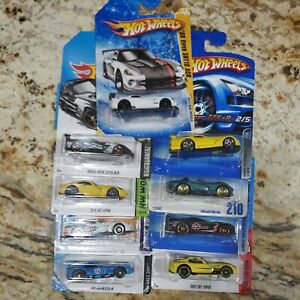 楽天hokushin【送料無料】模型車 モデルカー ホットホイールダッジバイパーロットシリーズhot wheels dodge viper lot *no duplicates* various years and series