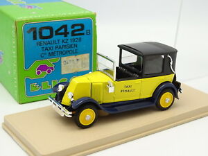 【送料無料】模型車 モデルカー エリゴールルノータクシーパリジャンイエローeligor 143 renault kz 19..