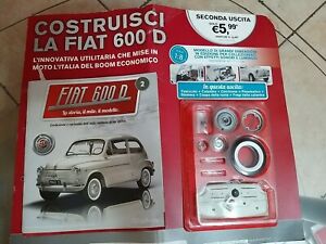 【送料無料】模型車 モデルカー フィアットハシェットスケールアイテムモデラーbuild the fiat 600 d hachette scale 18 second exit items modeller